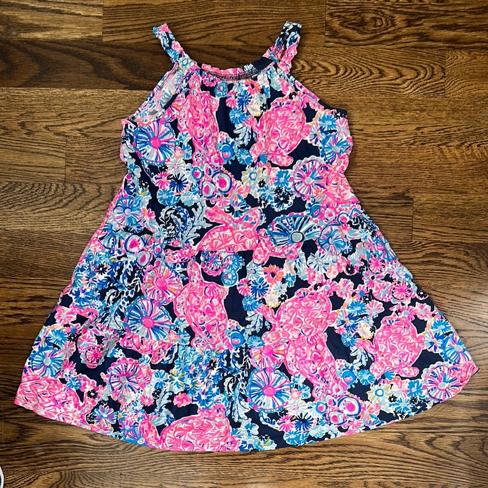 Lily Pulitzer Girls Dress 12/14 xl